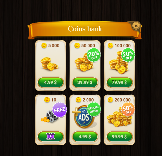 What are coins for? Magic Jigsaw Puzzles